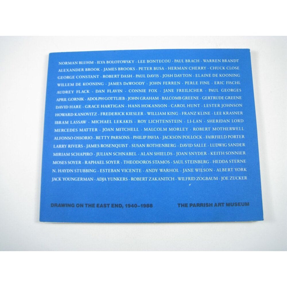 Drawing On The East End 1940 to 1988 The Parrish Art Museum Book